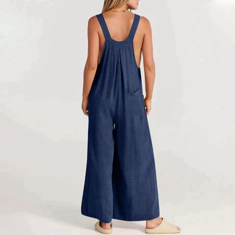 Valeska Plus-size wide-leg jumpsuit