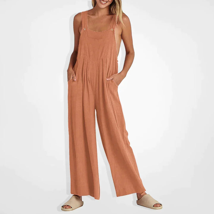 Valeska Plus-size wide-leg jumpsuit