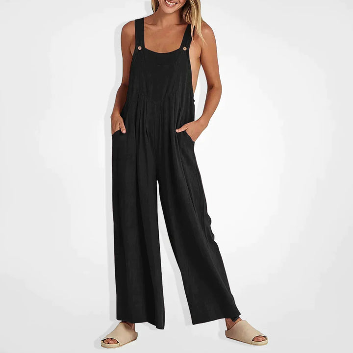 Valeska Plus-size wide-leg jumpsuit