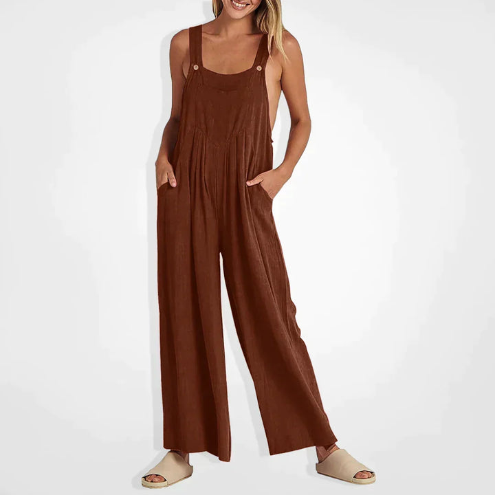 Valeska Plus-size wide-leg jumpsuit