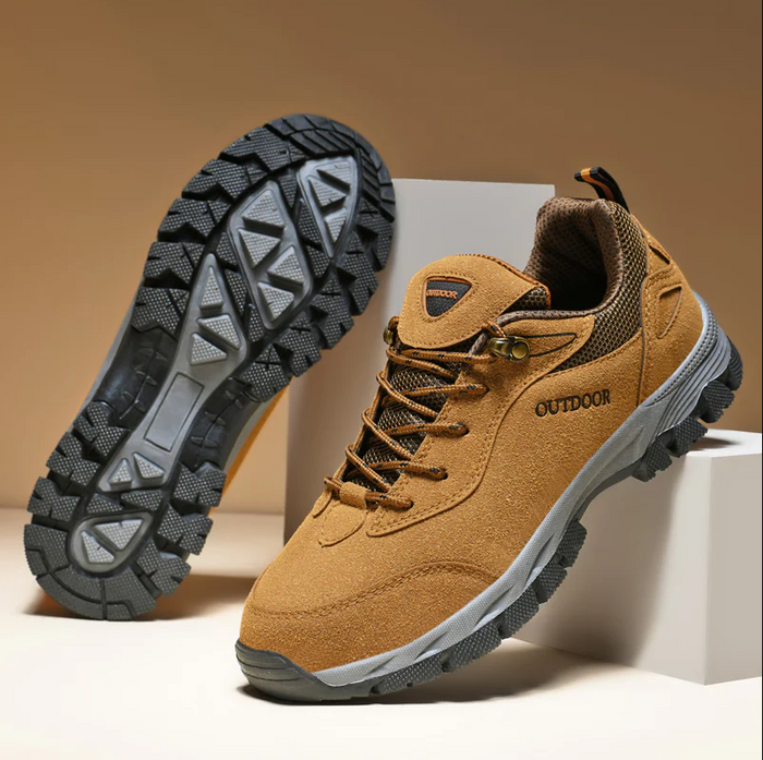 Herren-Wanderschuhe für draußen mit ergonomischer Sohle