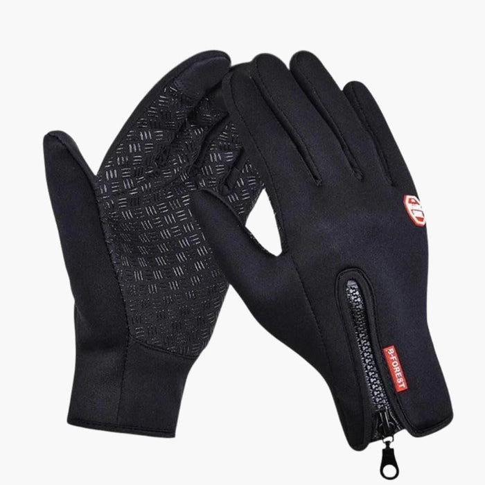 Unisex Gloves with Touchscreen Tips and Elastic Cuffs