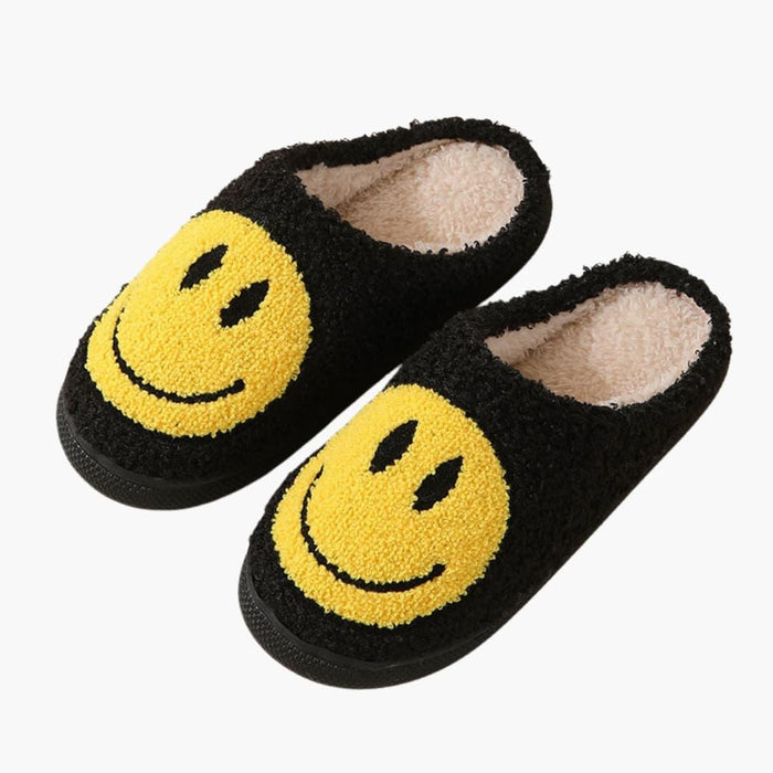 Unisex tofflor med plyschfoder och utan snören