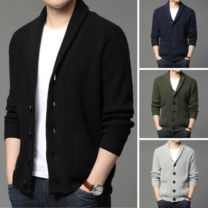MAILLON - Cardigan men Sweater with buttons