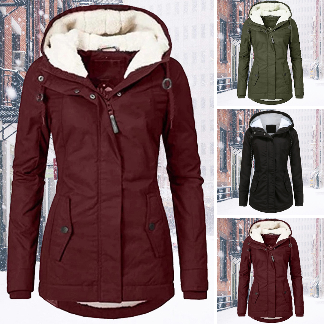 CELINE - New pleated coat with hood