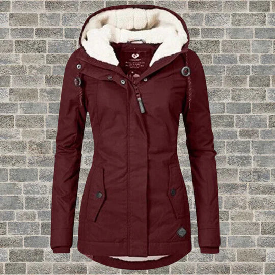 CELINE - New pleated coat with hood