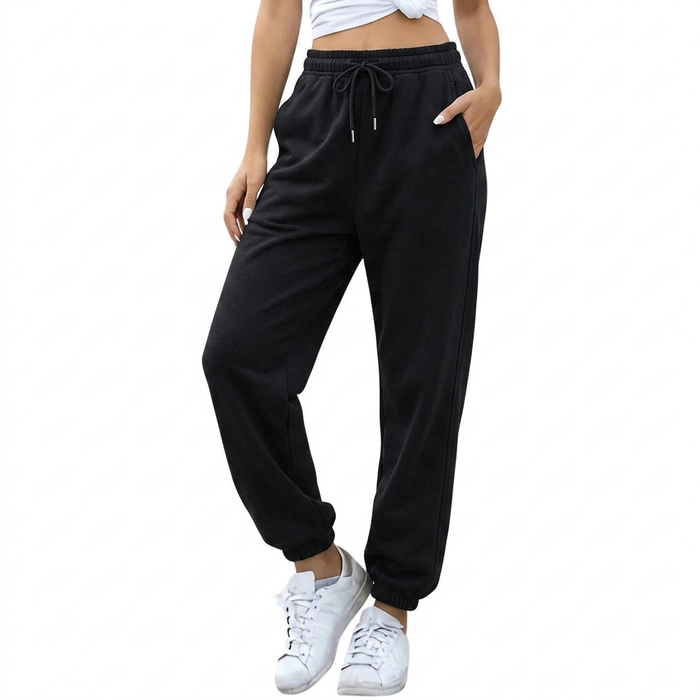 Pantaloni della tuta da donna con tasche laterali