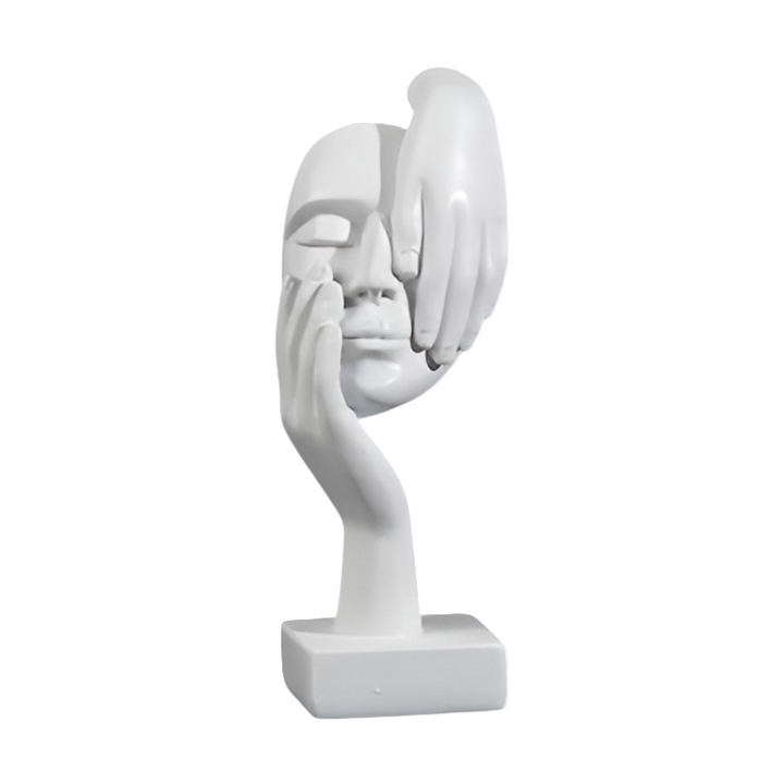 Abstract philosopher sculpture for modern home