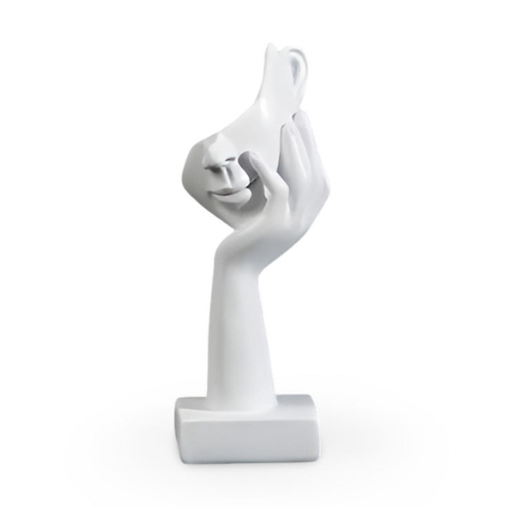 Abstract philosopher sculpture for modern home