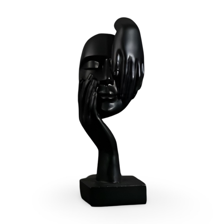 Abstract philosopher sculpture for modern home