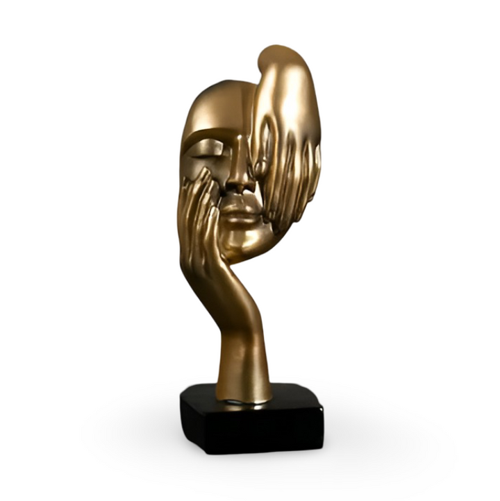 Abstract philosopher sculpture for modern home