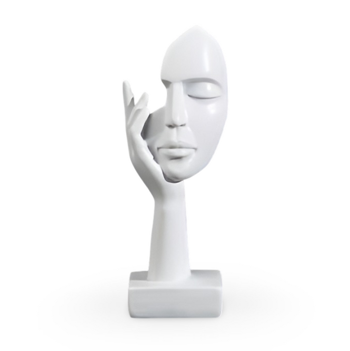 Abstract philosopher sculpture for modern home