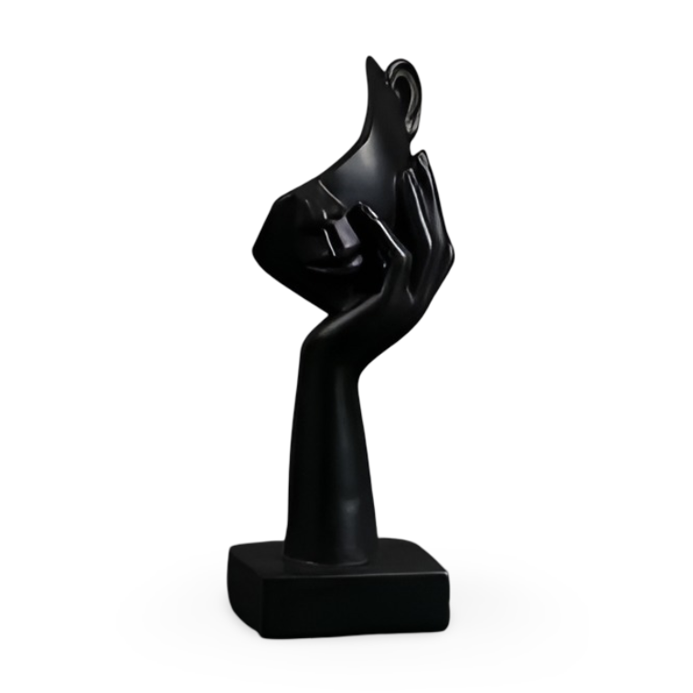 Abstract philosopher sculpture for modern home