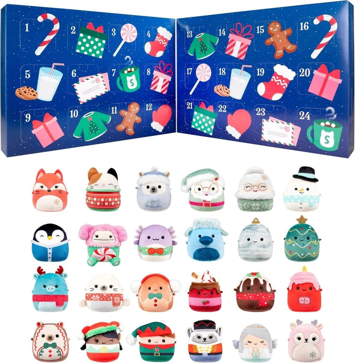 Advent calendar for children: 24 charming mikromallow-figurer