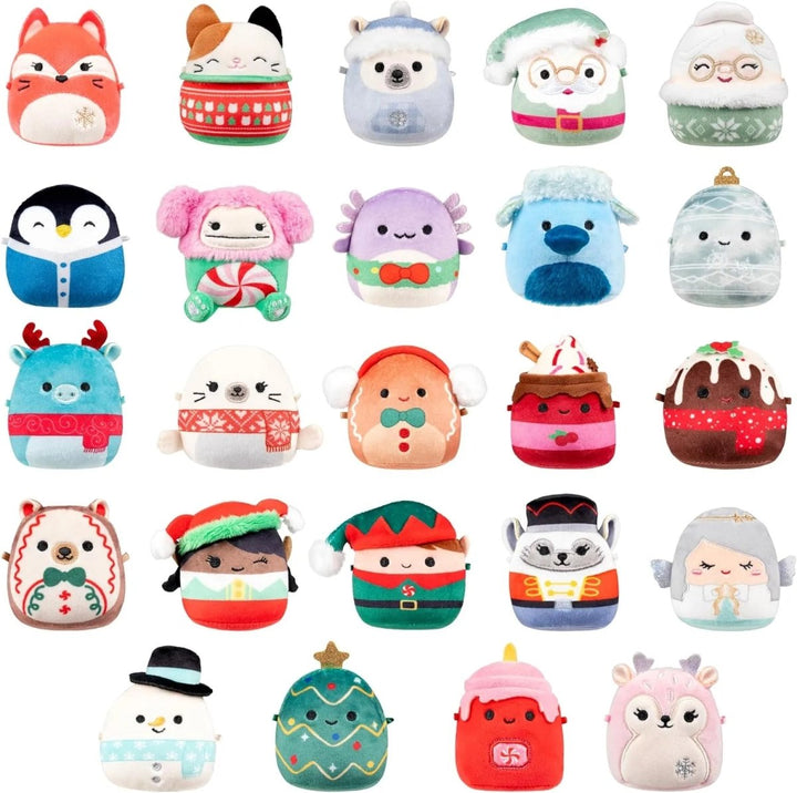 Advent calendar for children: 24 charming mikromallow-figurer
