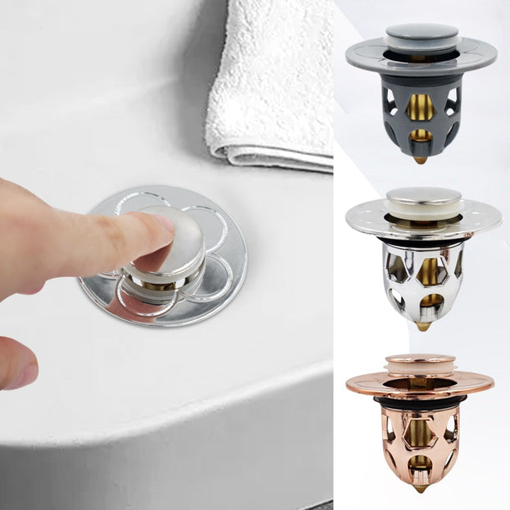 Pass off colander for laundry with popup-funktion