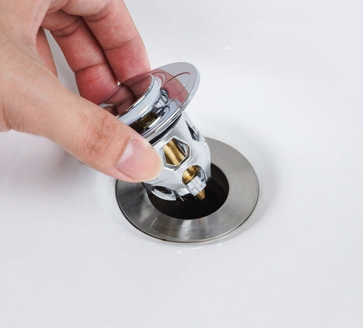Pass off colander for laundry with popup-funktion