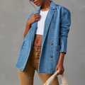 Jacket - Versatile Denim jacket for women