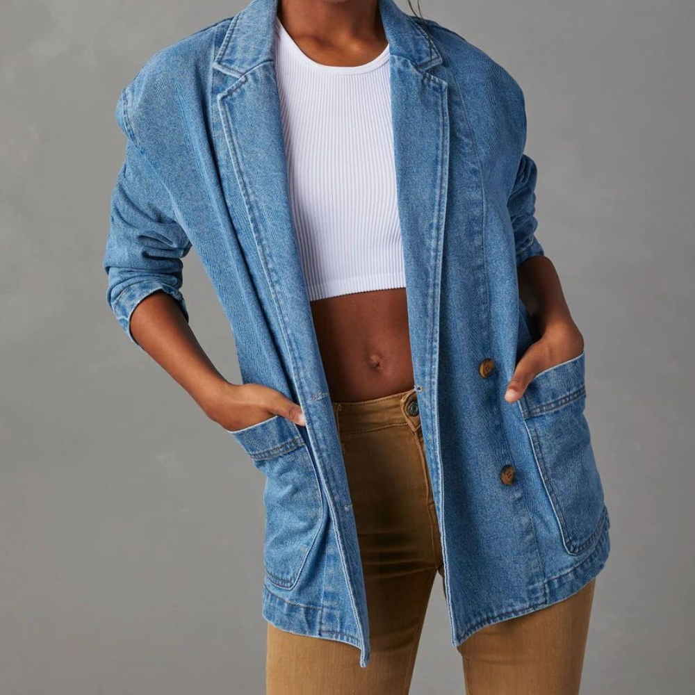 Jacket - Versatile Denim jacket for women