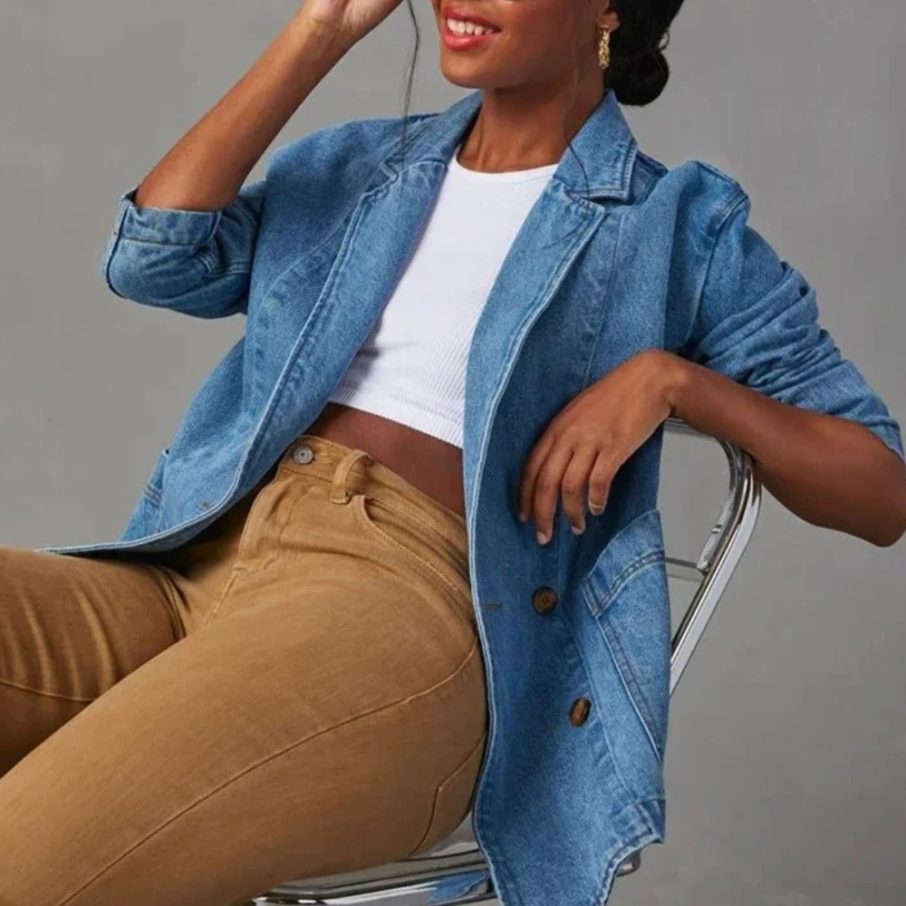 Jacket - Versatile Denim jacket for women