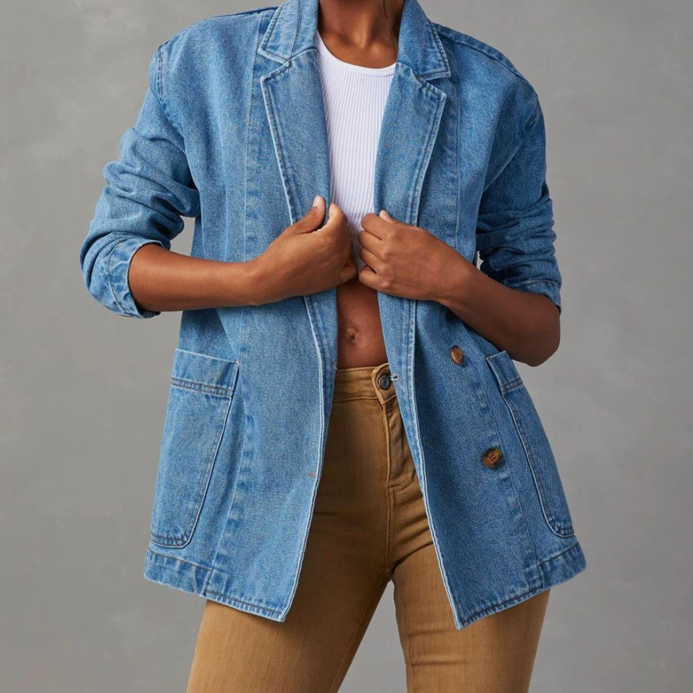 Jacket - Versatile Denim jacket for women