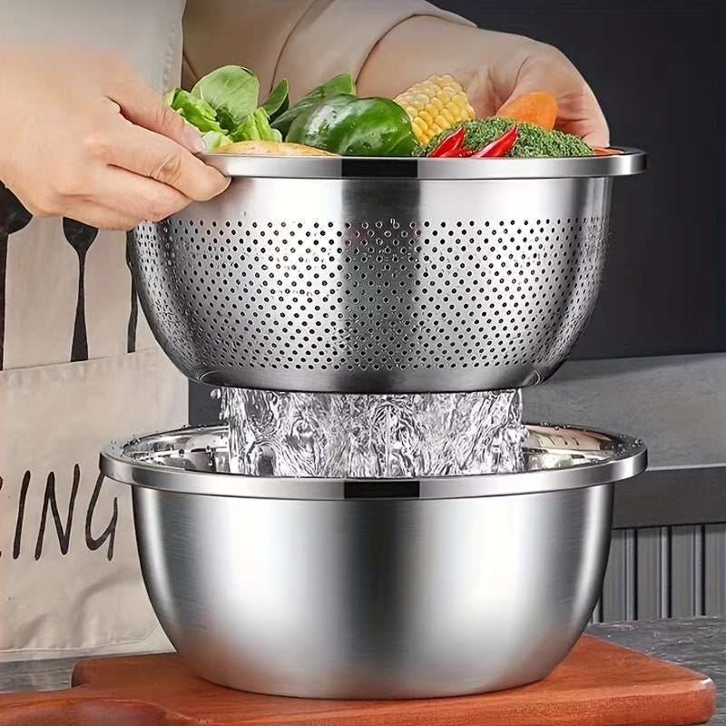 Versatile kitchen equipment set: die category and mikseb sweater in steel