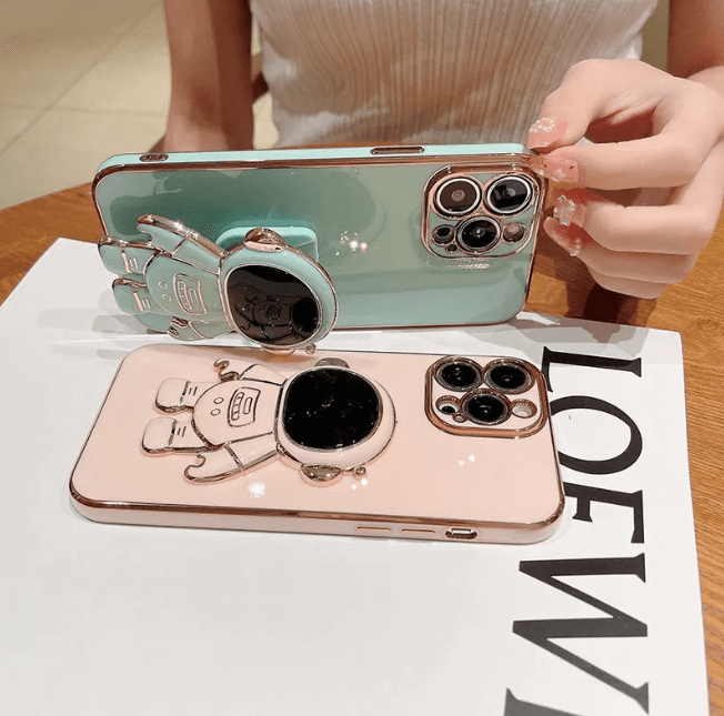 Astronaut iPhone Case – Unique Design with a Practical Stand