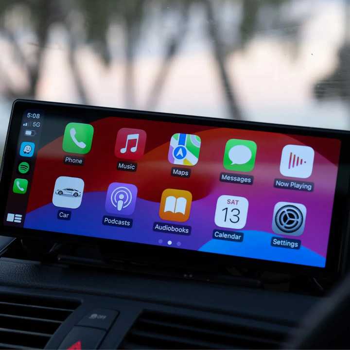 Advanced Wireless Car Monitor with Dashcam and Rear View Camera