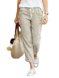 Women's trousers: Relaxed fit with Laces