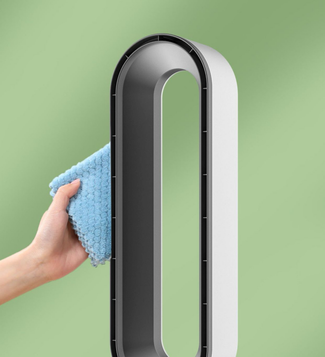 Portable Air Cooler with Air Purifier and Oscillating Fan