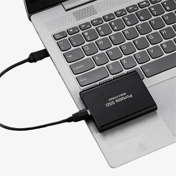 Portable external ssd for quick storage and dataoverföring