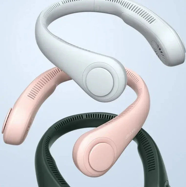 Portable 360° Neck Fan for Cool Comfort