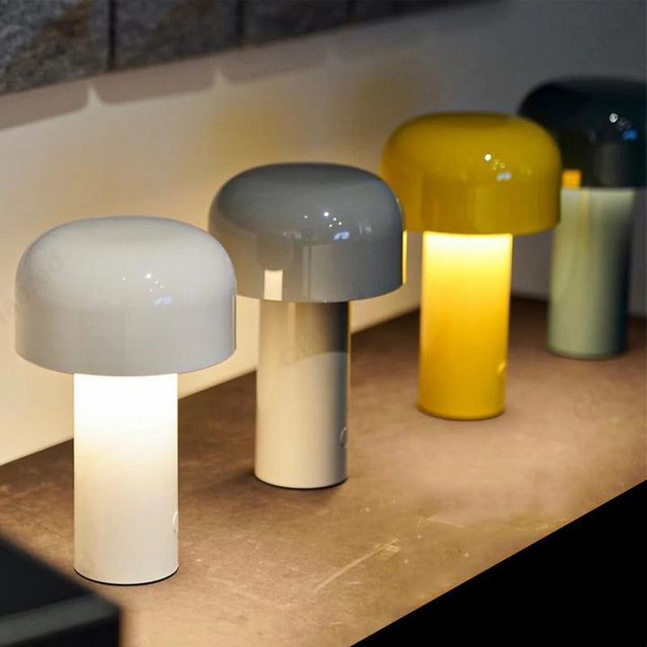 Portable LED Bedside Lamp with Touch Control