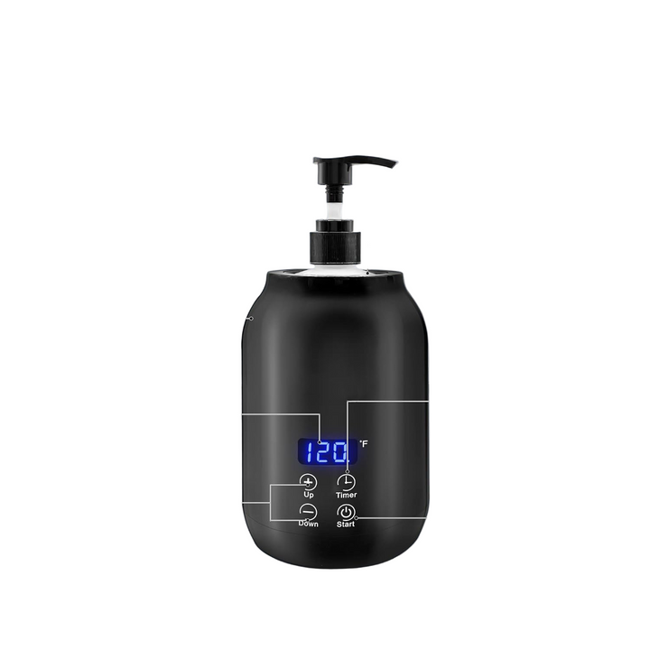 Portable massage oil varmere for luxurious relaxation