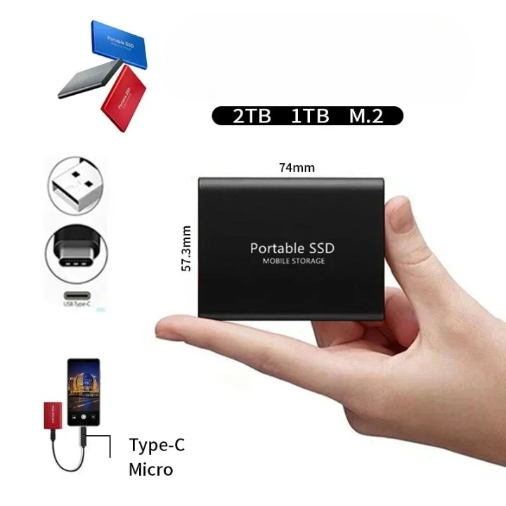 Portable ssd-solid state drive for cheerful storage