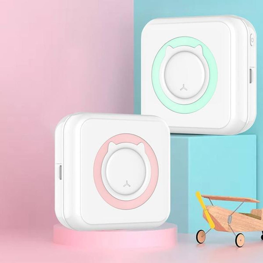 Portable wireless pocket printer for notes and pictures
