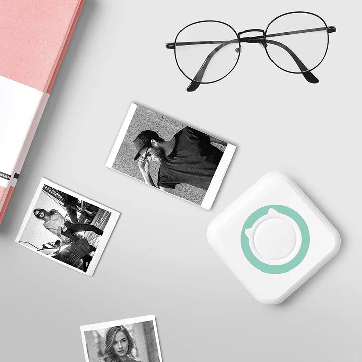Portable wireless pocket printer for notes and pictures