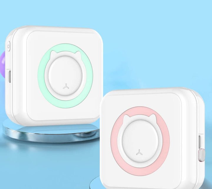 Portable wireless pocket printer for notes and pictures