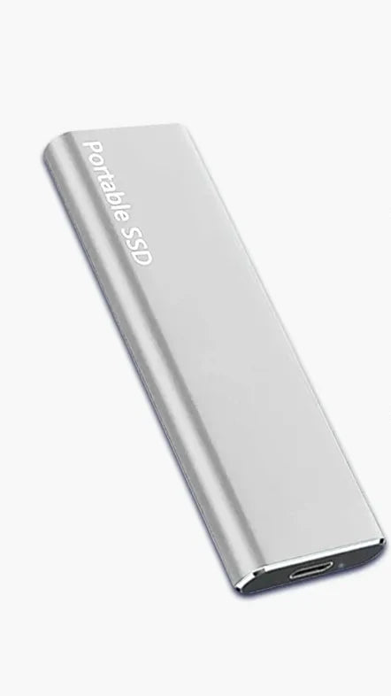 Portable External Hard Drive - Fast USB-C Storage