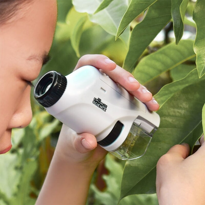 Portable Microscope for Kids - 120x Magnification