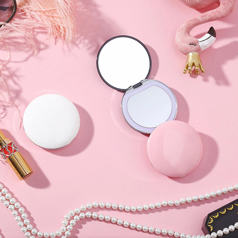 Berry naked suffered rouge mirror with adjustable lighting for women