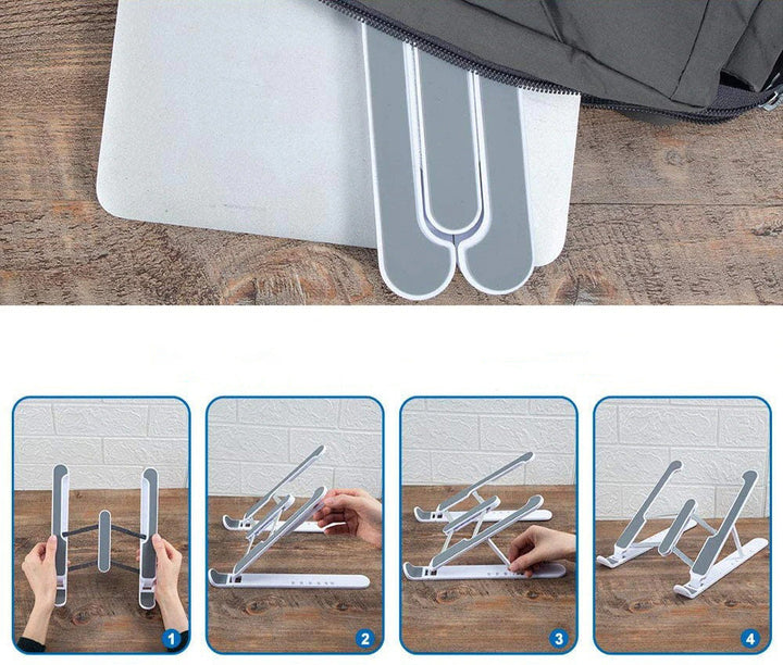 Portable Laptopstativ – Ergonomic and Sammenleggbart