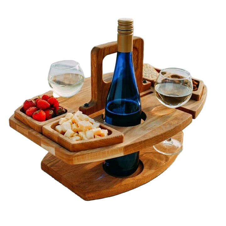 Berry naked piknik table in wood - perfect for outdoor cut forest