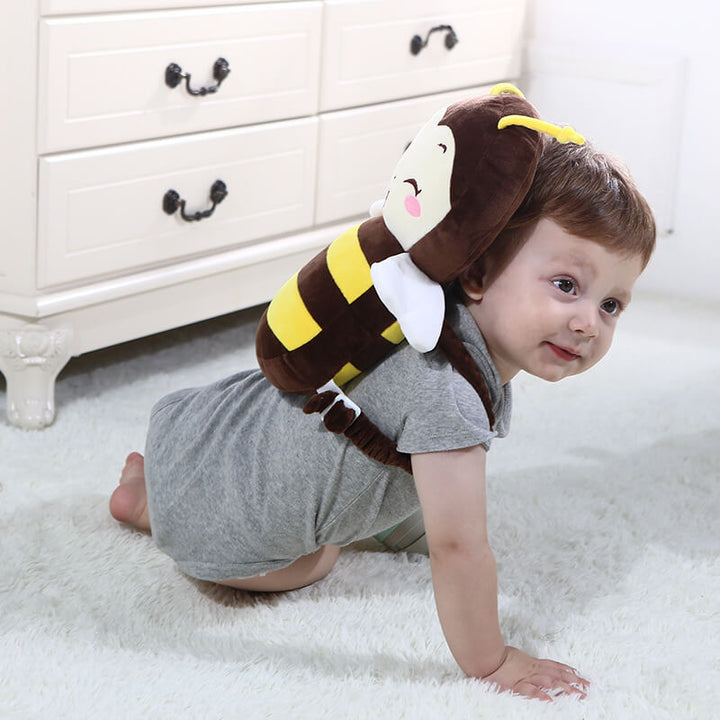 Babyhode pillow for småbarns head - and back safeguard