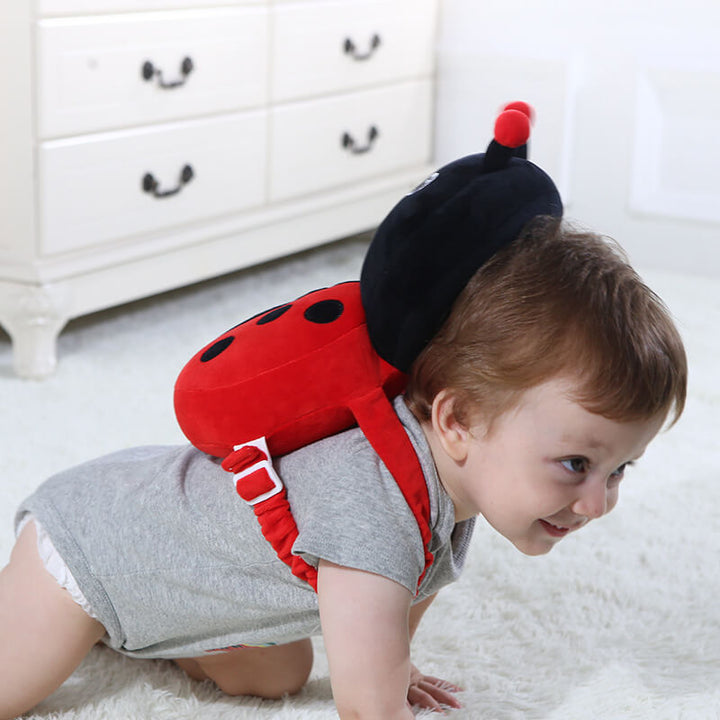 Babyhode pillow for småbarns head - and back safeguard