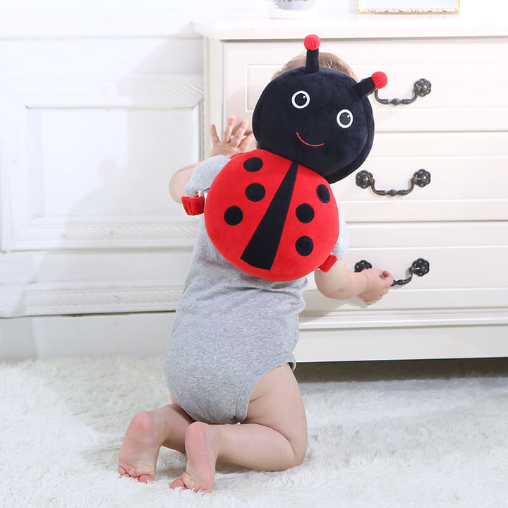 Babyhode pillow for småbarns head - and back safeguard