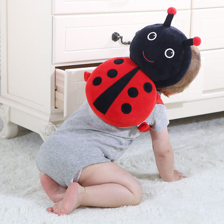Babyhode pillow for småbarns head - and back safeguard