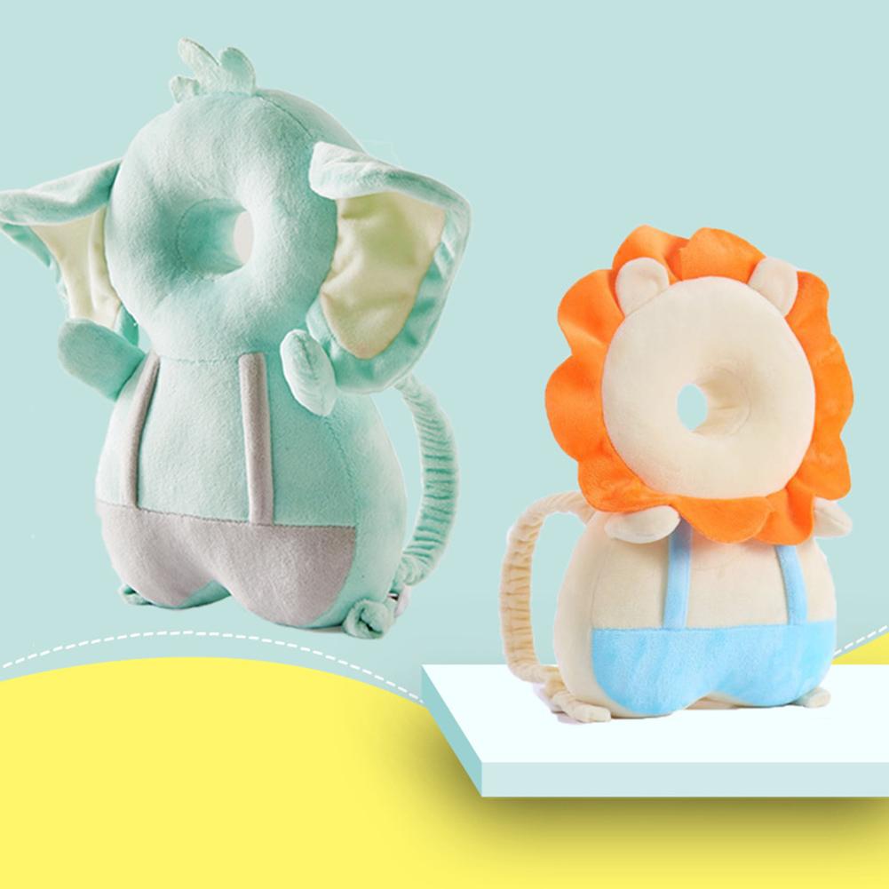 Babyhode pillow for småbarns head - and back safeguard