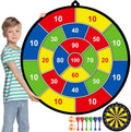 Children's Double Sided Dart Board with Limb Balls Games