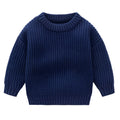 Barns plain knitted jumper for warm comfort